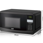 Popular Smart Auto Menus 20L Glass Turntable Digital Countertop Microwave Oven